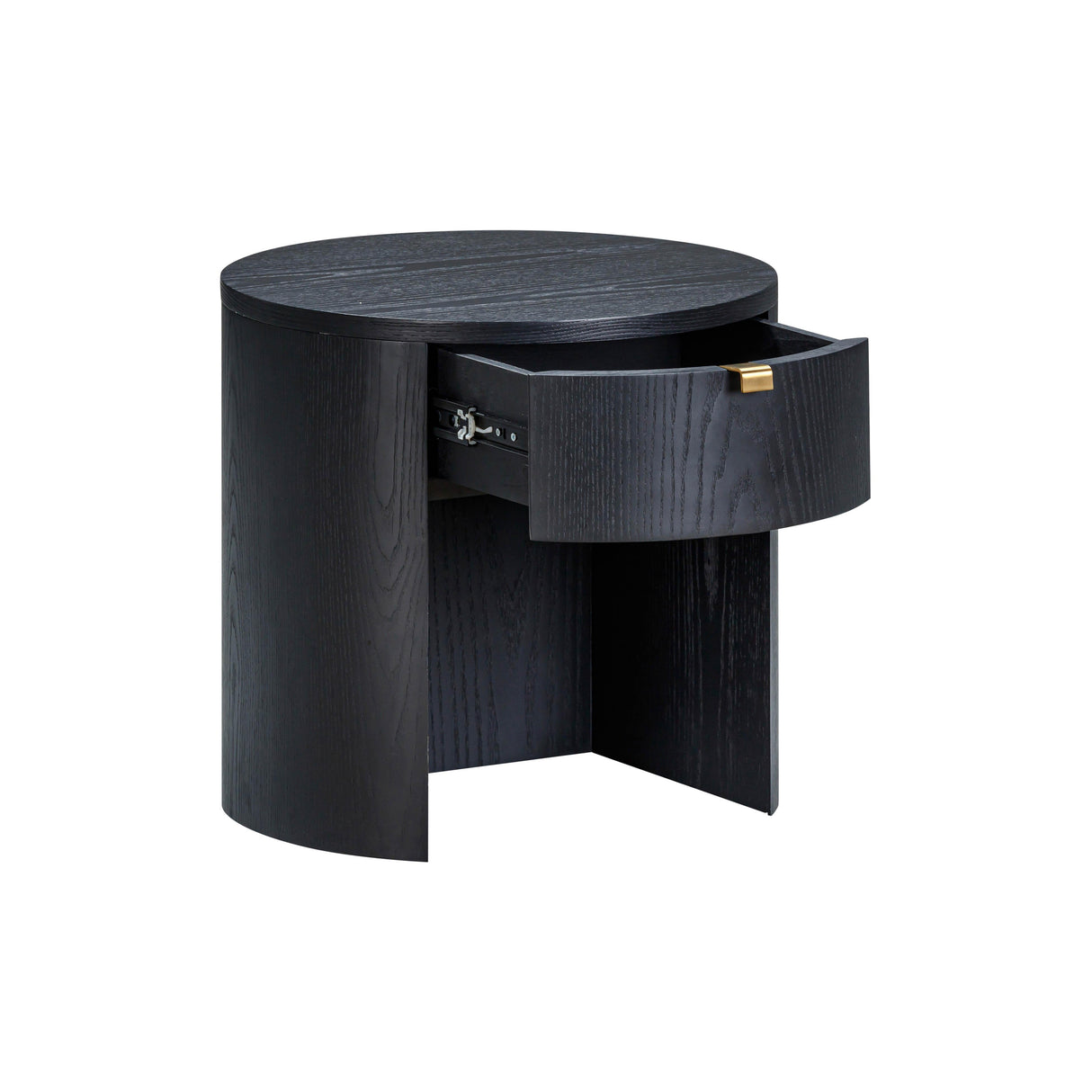 Marlow Wood Round Nightstand by TOV Furniture at Eve Furniture