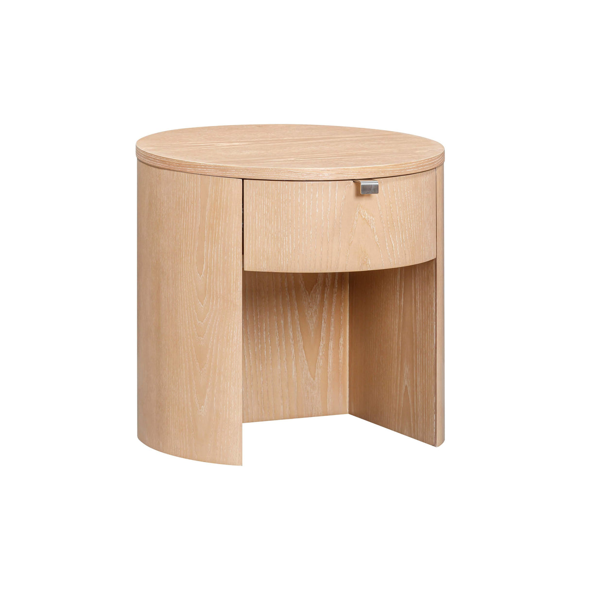 Marlow Wood Round Nightstand by TOV Furniture at Eve Furniture
