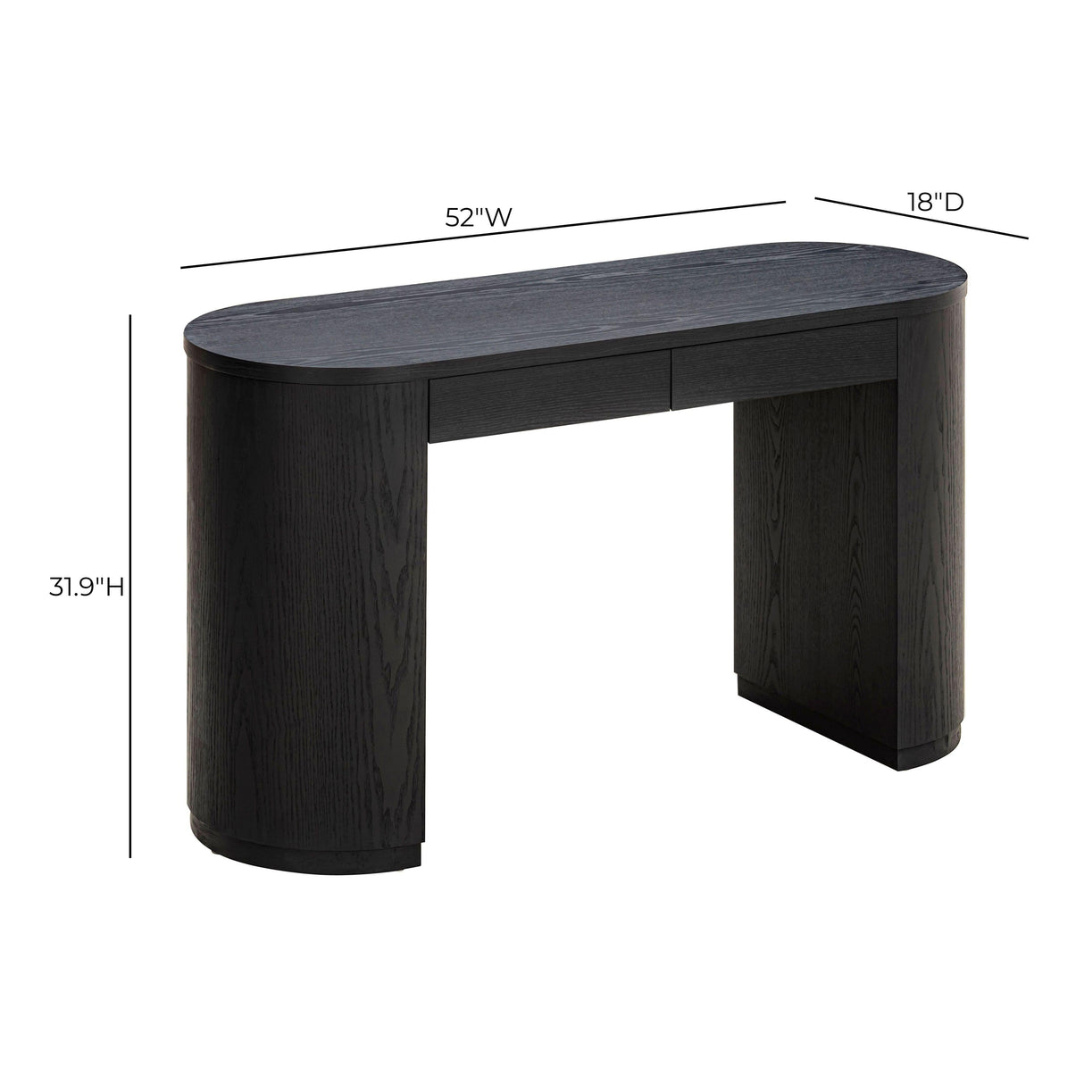 Marlow Wood Writing Desk by TOV Furniture at Eve Furniture