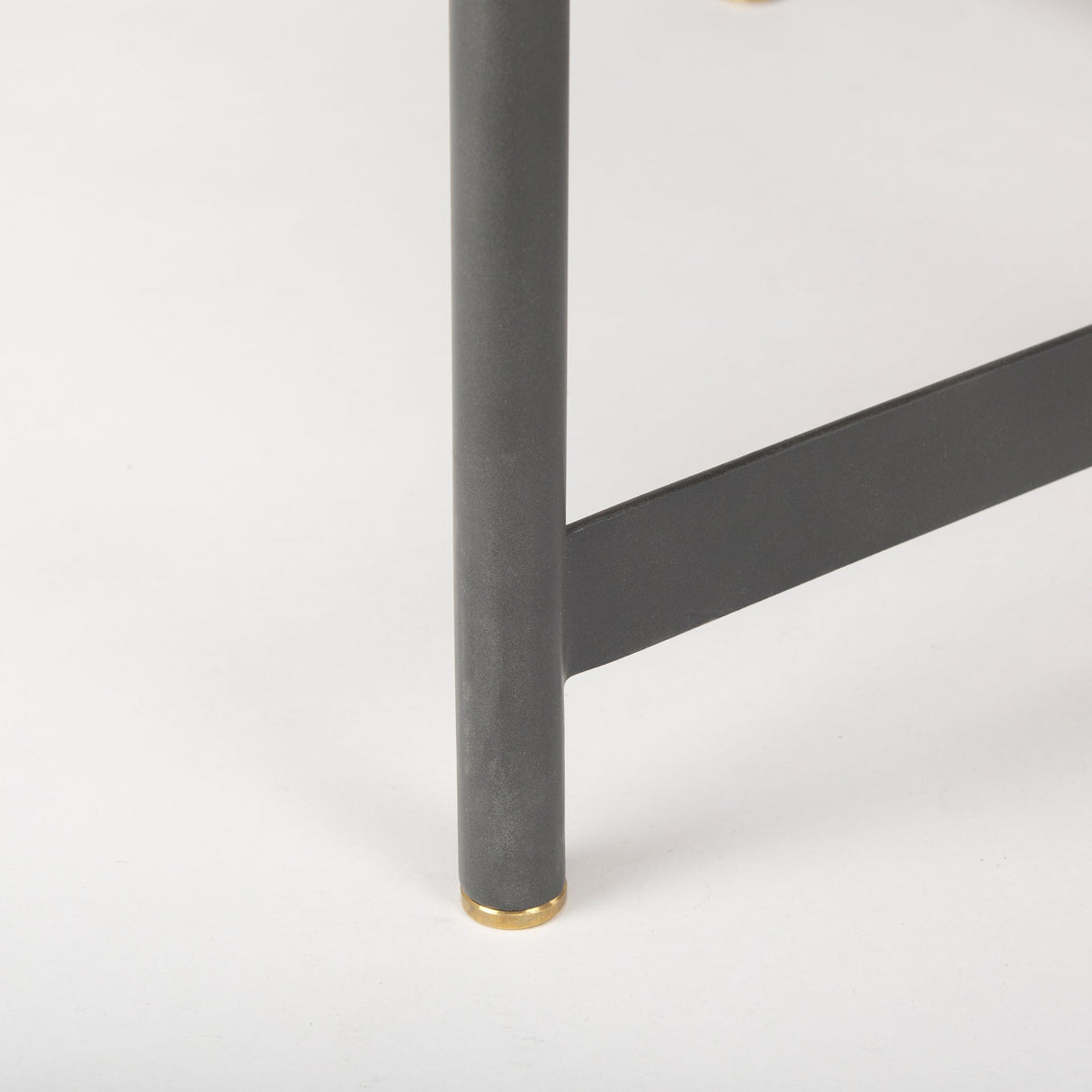 Marquisa 34.25L x 34.25W x 16.5H Small Brown Wood w/ Black Metal Coffee Table by Mercana at Eve Furniture
