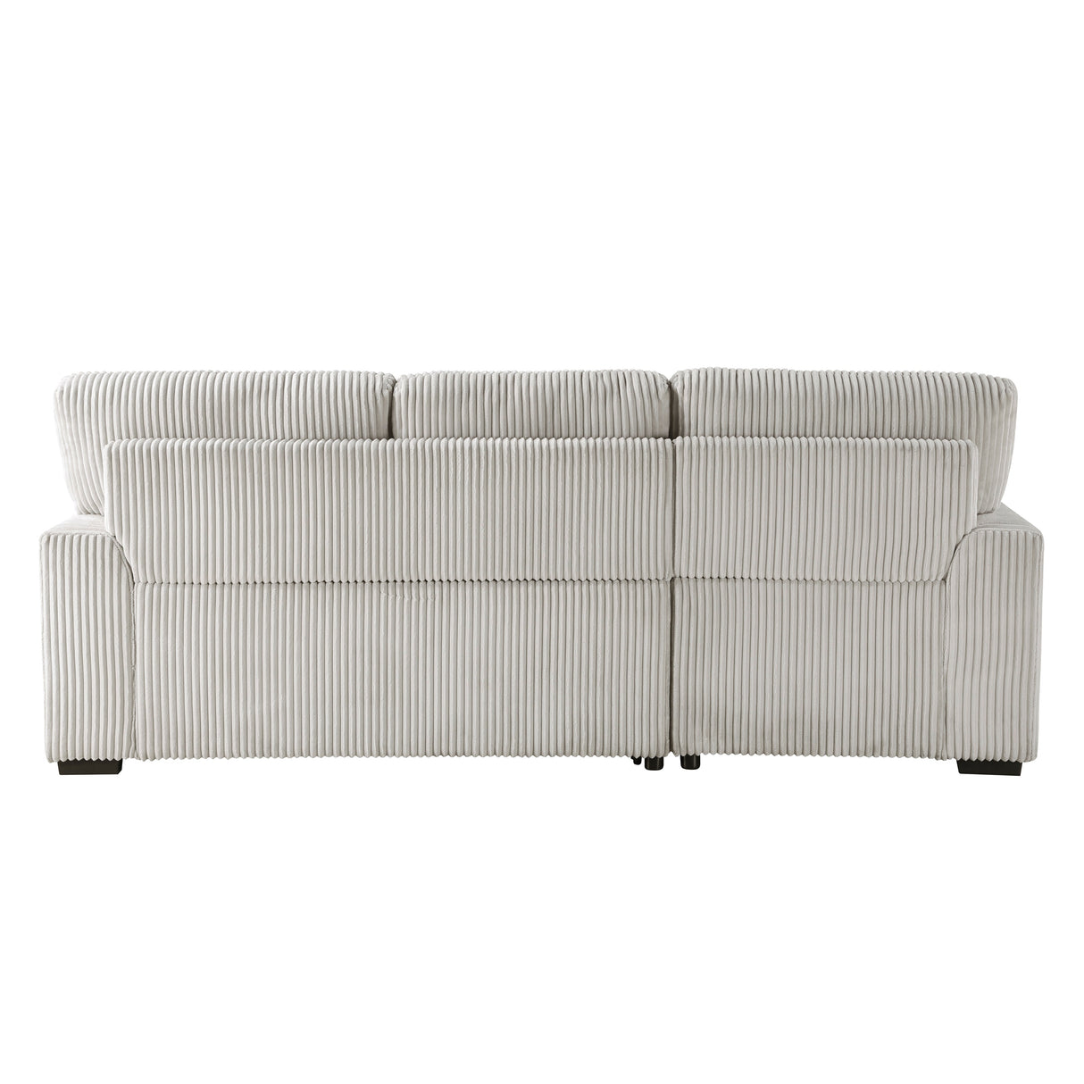 Marsh Gray 2-Piece Sectional with Left Chaise by Homelegance at Eve Furniture