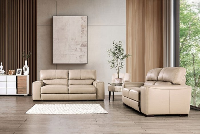 Marsicano Taupe Sofa by Furniture of America at Eve Furniture