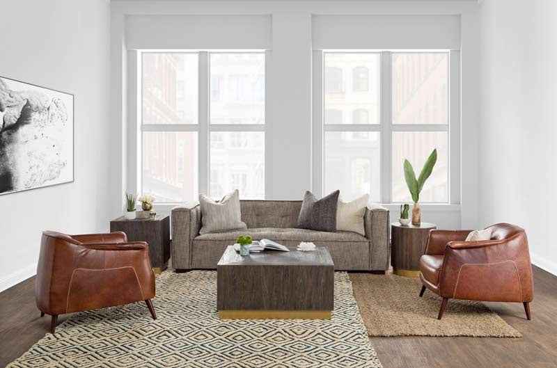 Martel Brown Club Chair by Classic Home at Eve Furniture