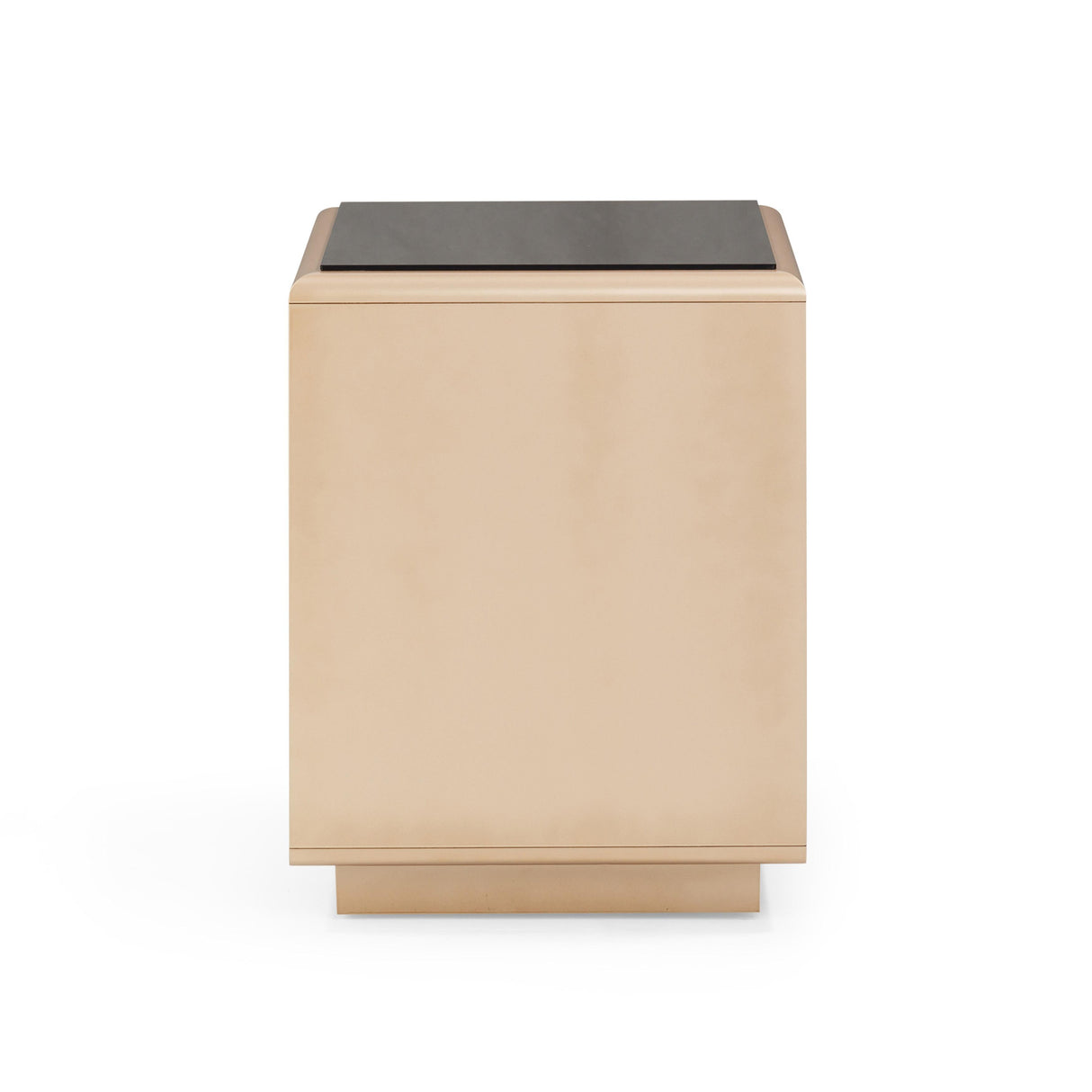 Martha Taupe Mirrored Nightstand by TOV Furniture at Eve Furniture