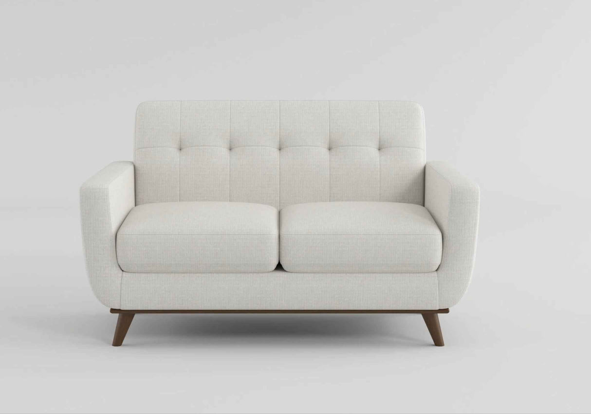 Martina Beige Loveseat by Homelegance at Eve Furniture