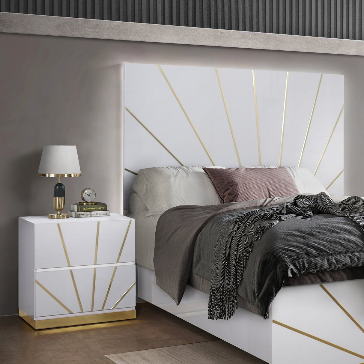 Martina White Bedroom Set by New Era Innovations at Eve Furniture
