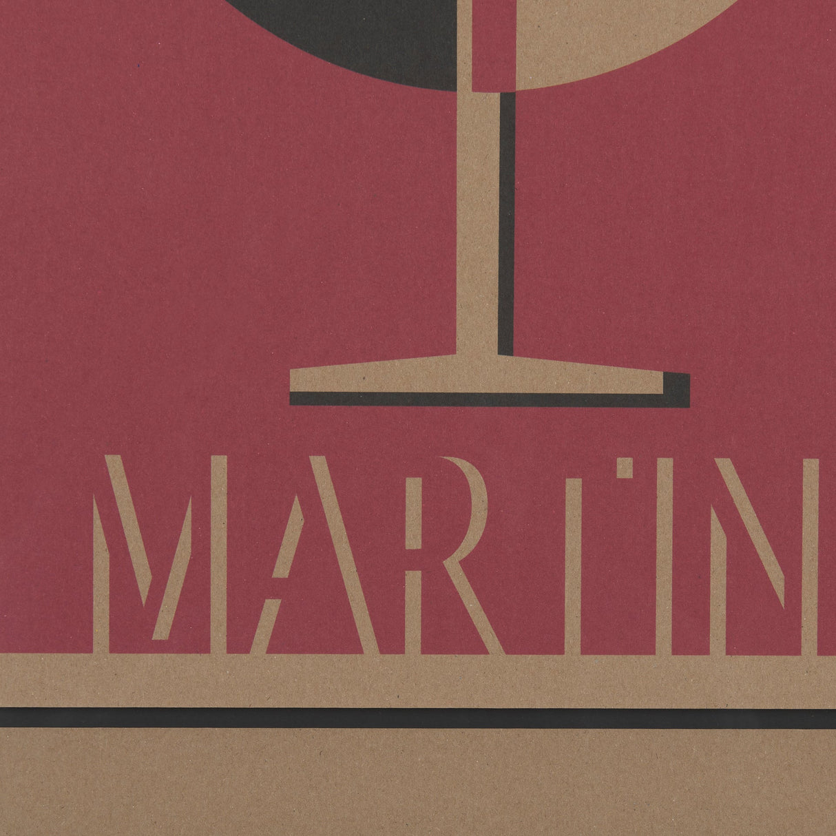 Martini by Simeng a Framed Art Print Matted under Glass by Mercana at Eve Furniture