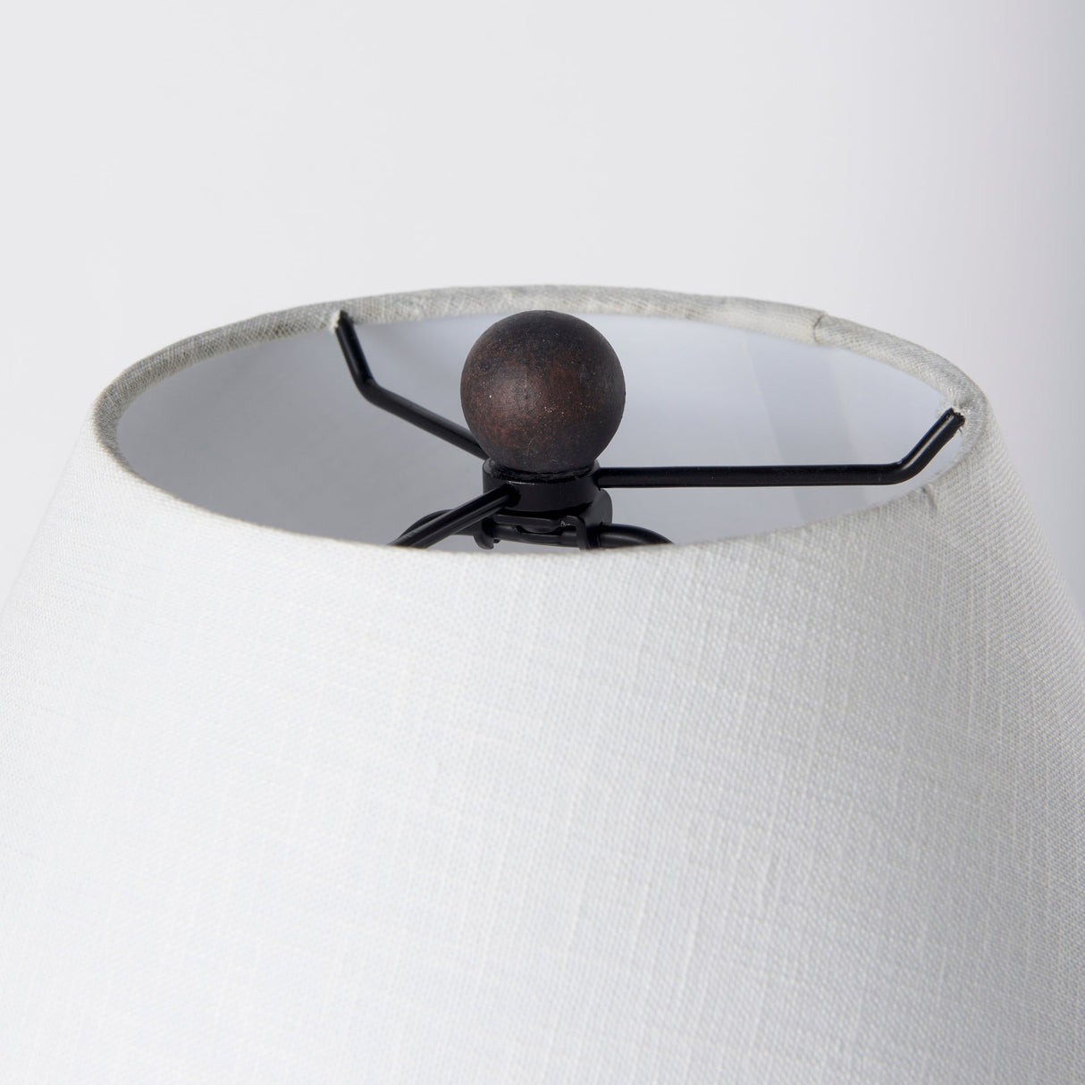 Marvin Black Ceramic Table Lamp by Mercana at Eve Furniture