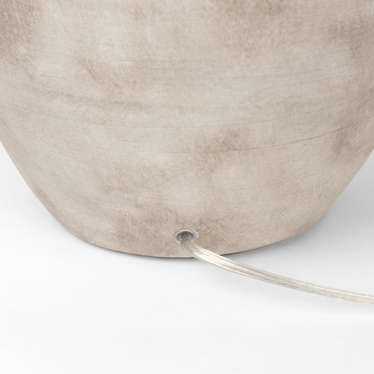 Marvin Taupe Ceramic Table Lamp by Mercana at Eve Furniture