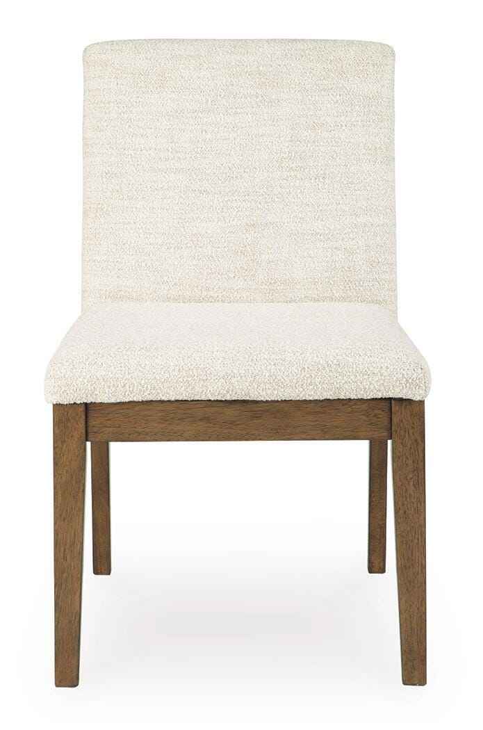 Marxmore Beige/Brown Dining Chair, Set of 2 by Ashley at Eve Furniture