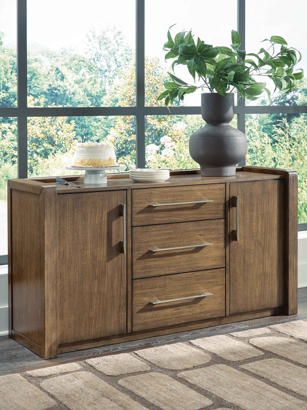 Marxmore Brown Dining Server by Ashley at Eve Furniture