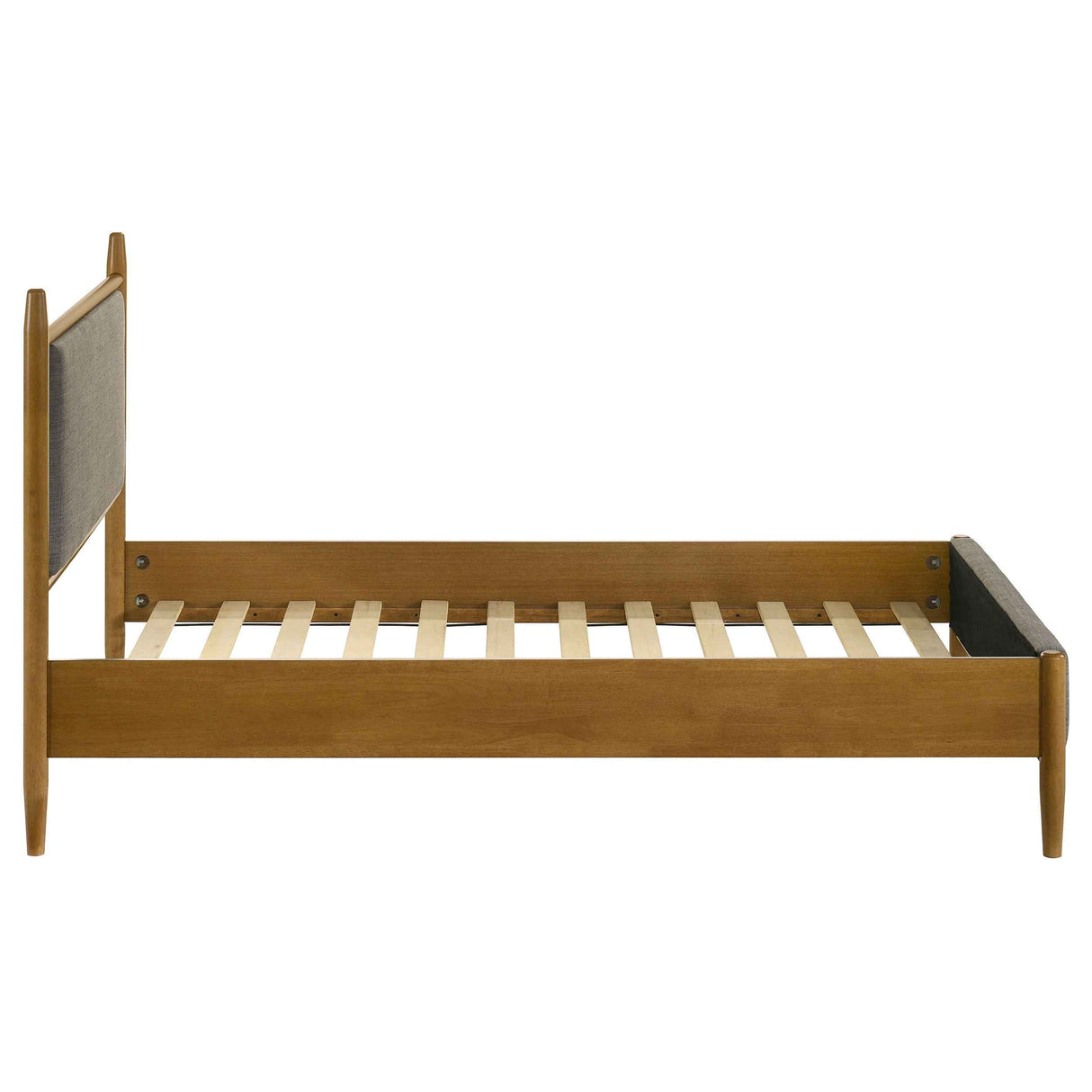 Mason Light Brown 46-inch Twin Panel Platform Bed by Coaster at Eve Furniture