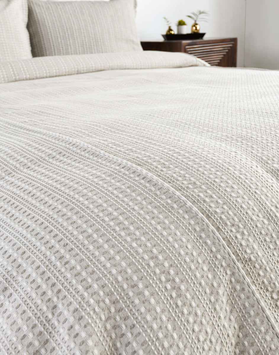 Mason Taupe Duvet Collection by Classic Home at Eve Furniture