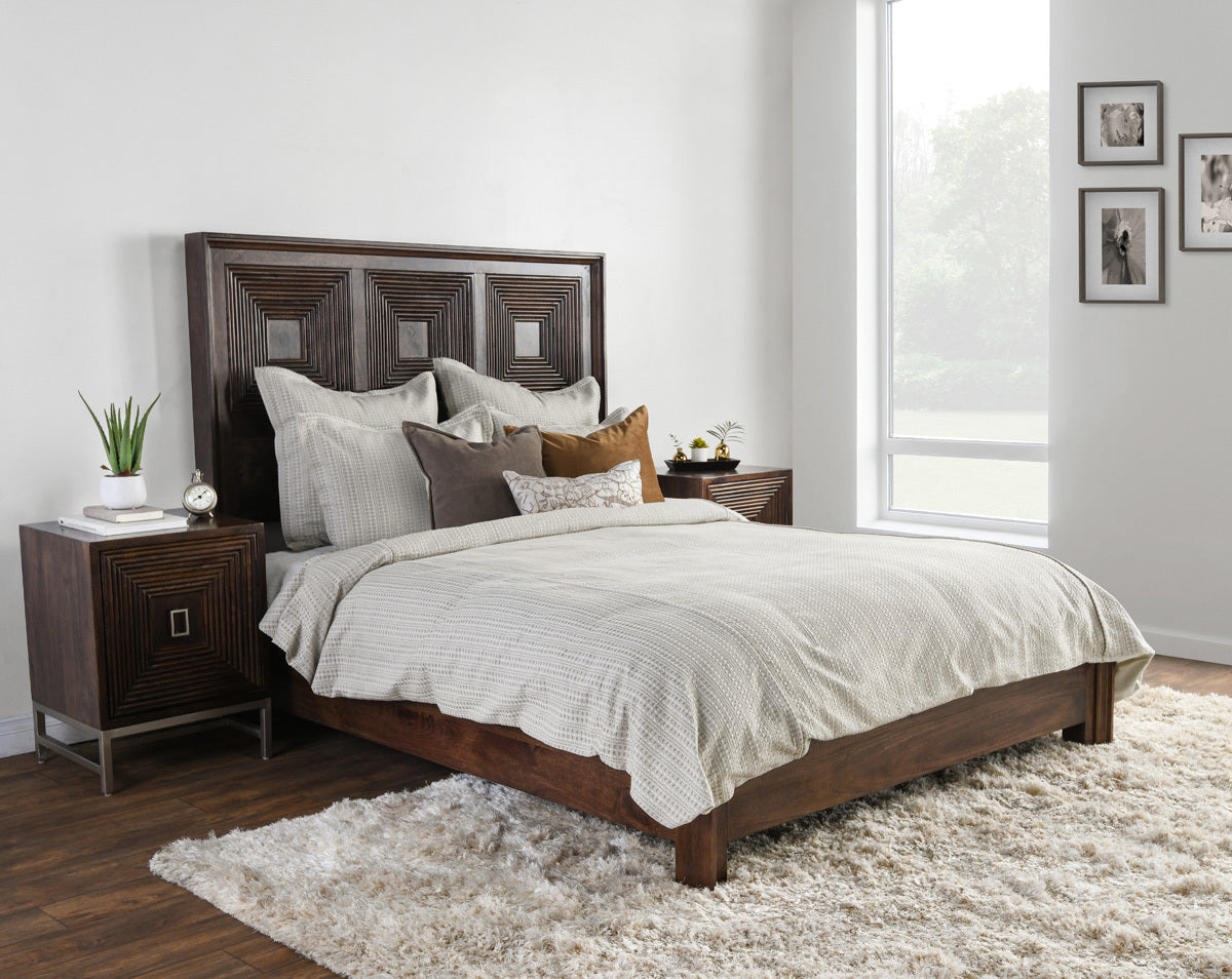 Mason Taupe Duvet Collection by Classic Home at Eve Furniture