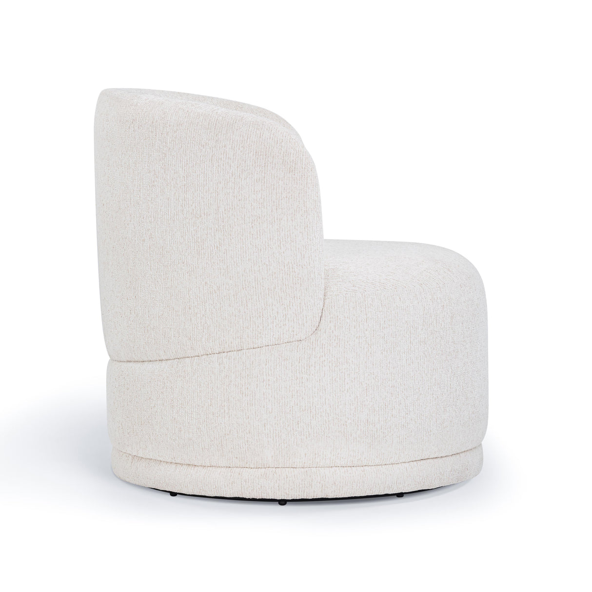 Massa Textured Fabric Swivel Accent Chair by TOV Furniture at Eve Furniture
