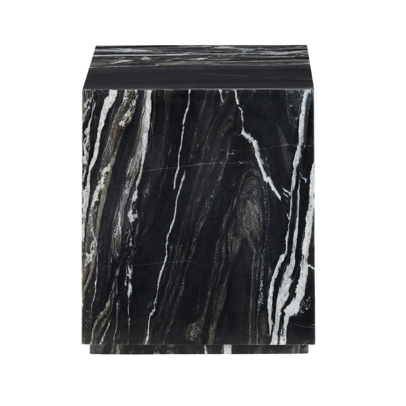 Massimo Black/White Accent Table by Crestview at Eve Furniture
