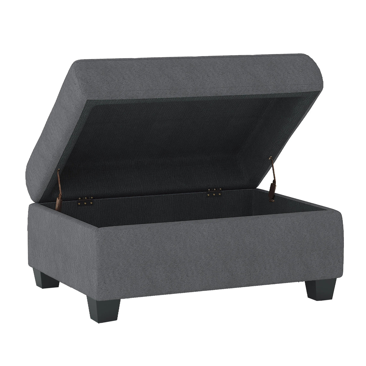Maston Dark Gray Reversible Sectional by Homelegance at Eve Furniture