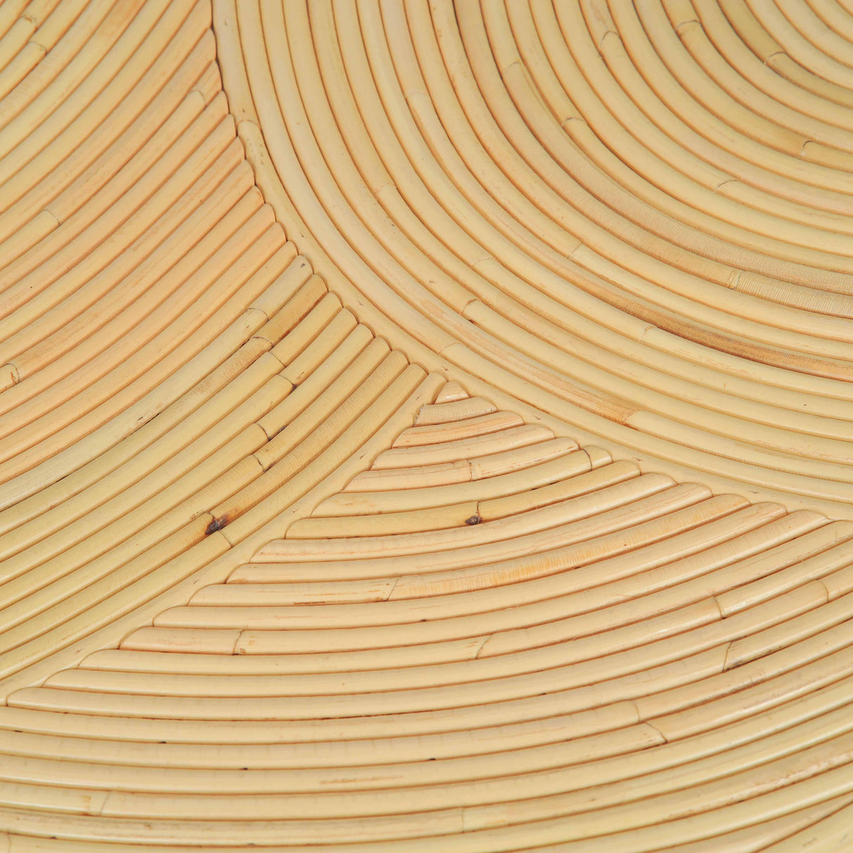 Matea Natural Rattan Arch Side Table by TOV Furniture at Eve Furniture