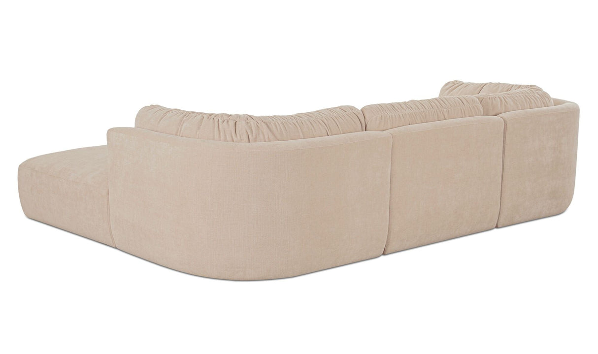 Matina Lounge Modular Sectional Oatmeal by Moe's Home at Eve Furniture