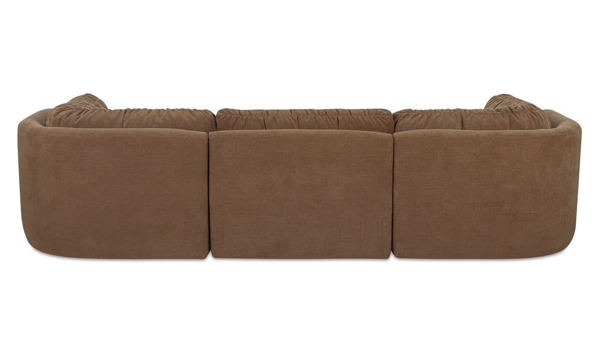 Matina Lounge Modular Sectional Taupe by Moe's Home at Eve Furniture