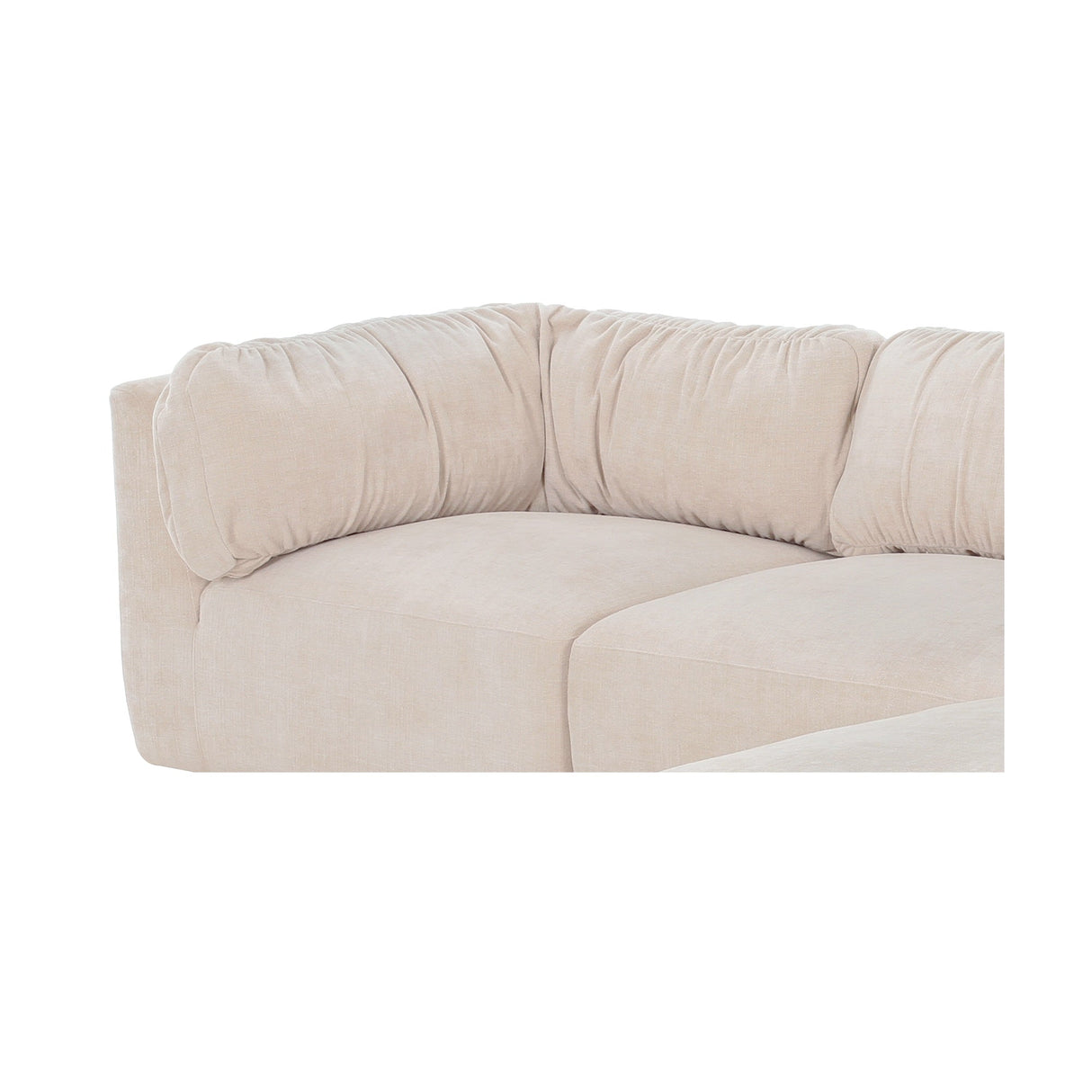 Matina Oatmeal Lounge Modular Sectional by Moe's Home at Eve Furniture