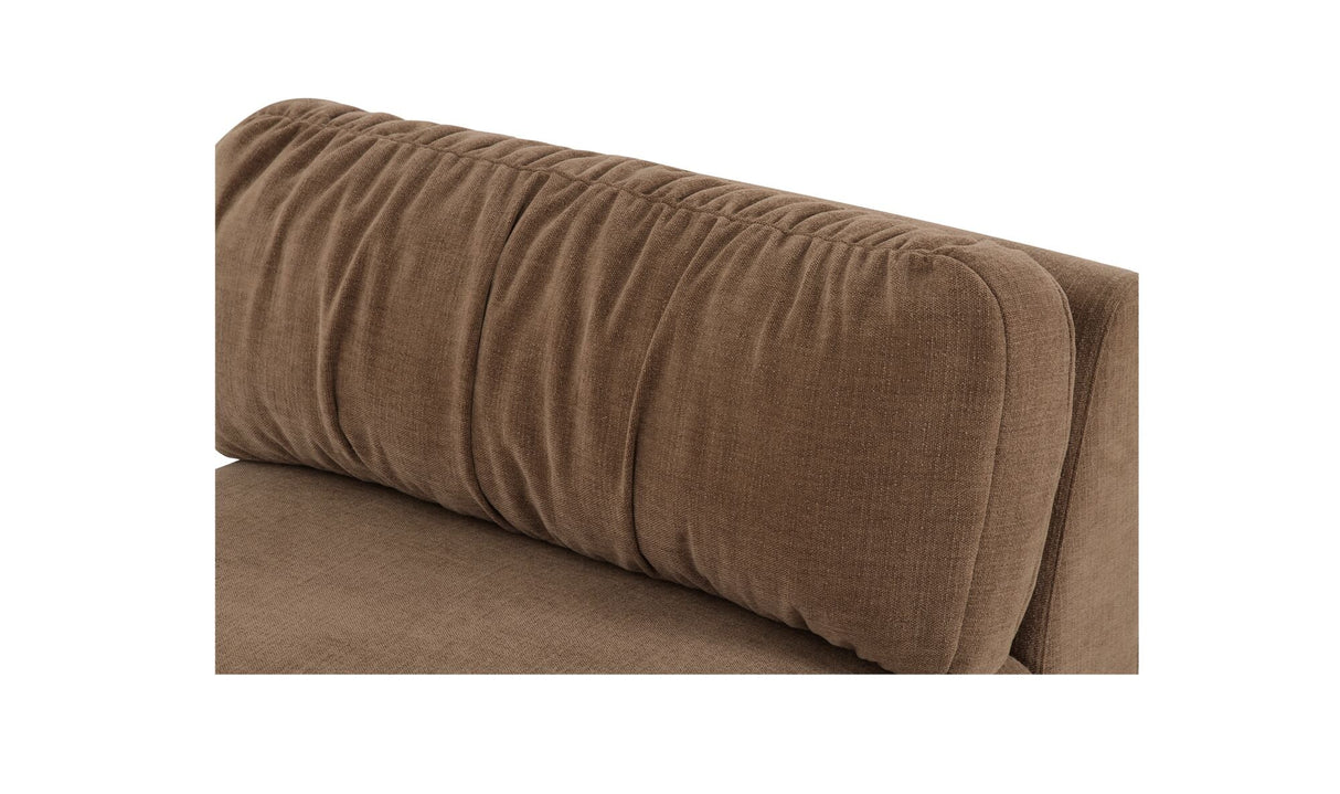Matina Slipper Chair Taupe by Moe's Home at Eve Furniture