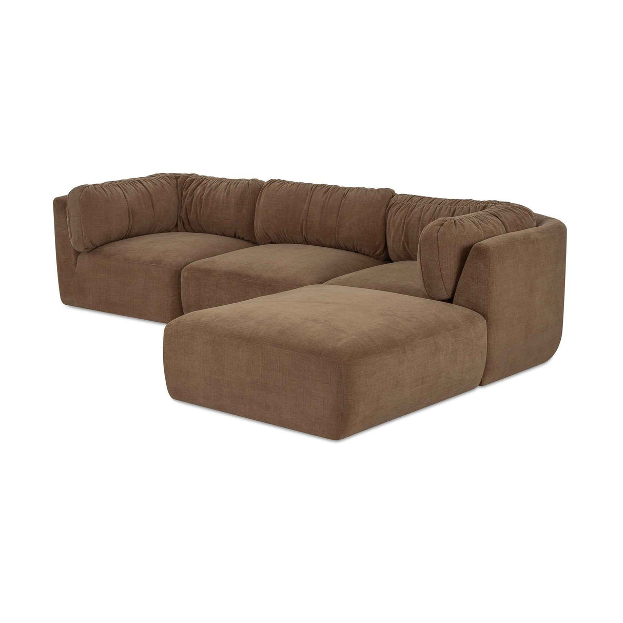 Matina Taupe Lounge Modular Sectional by Moe's Home at Eve Furniture