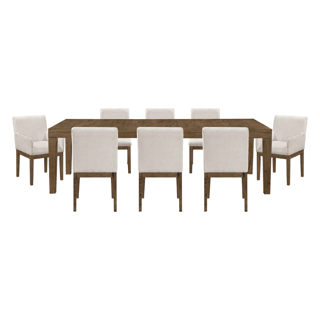 Matisse Brown 102" Extendable Dining Room Set
