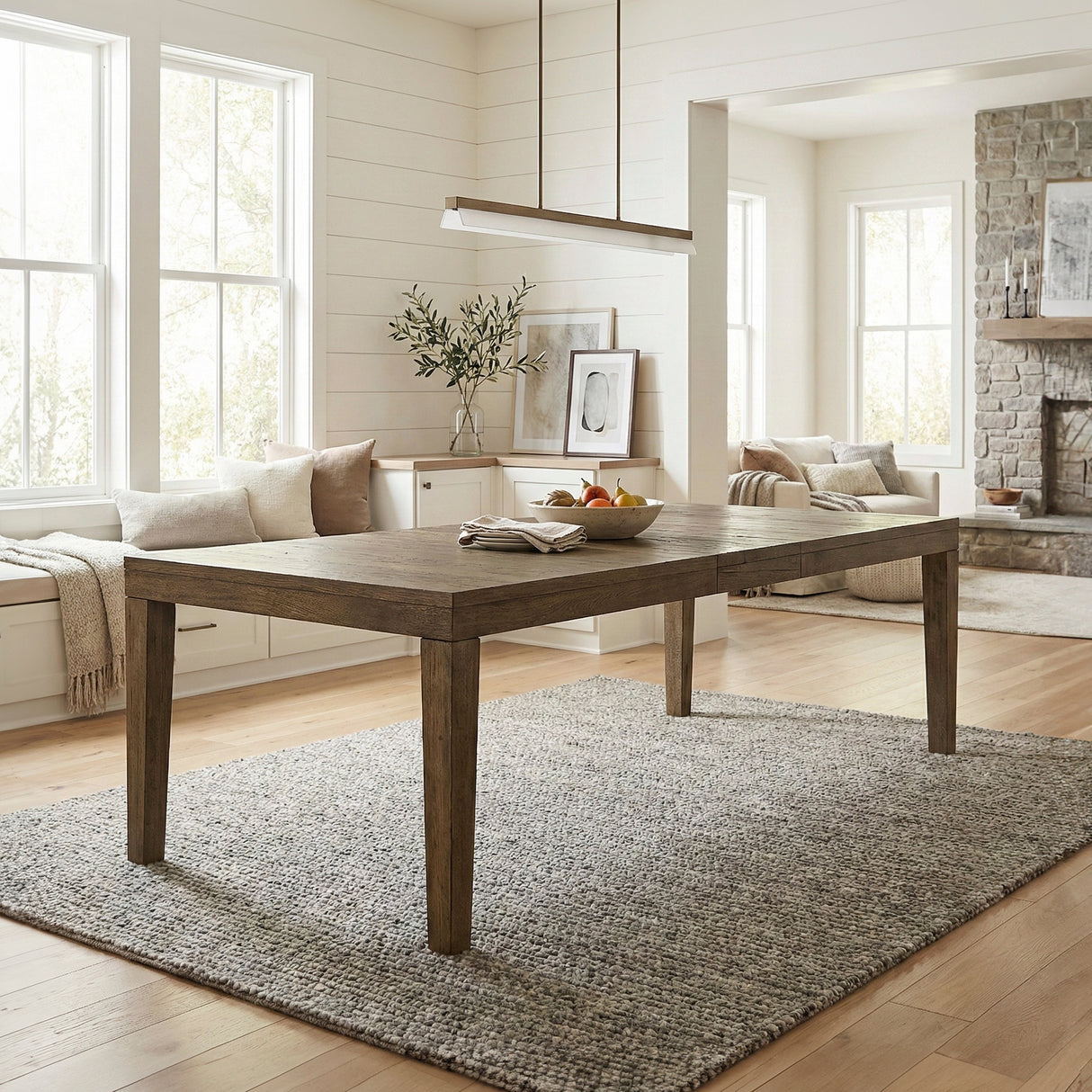 Matisse Brown Dining Table by Homelegance at Eve Furniture