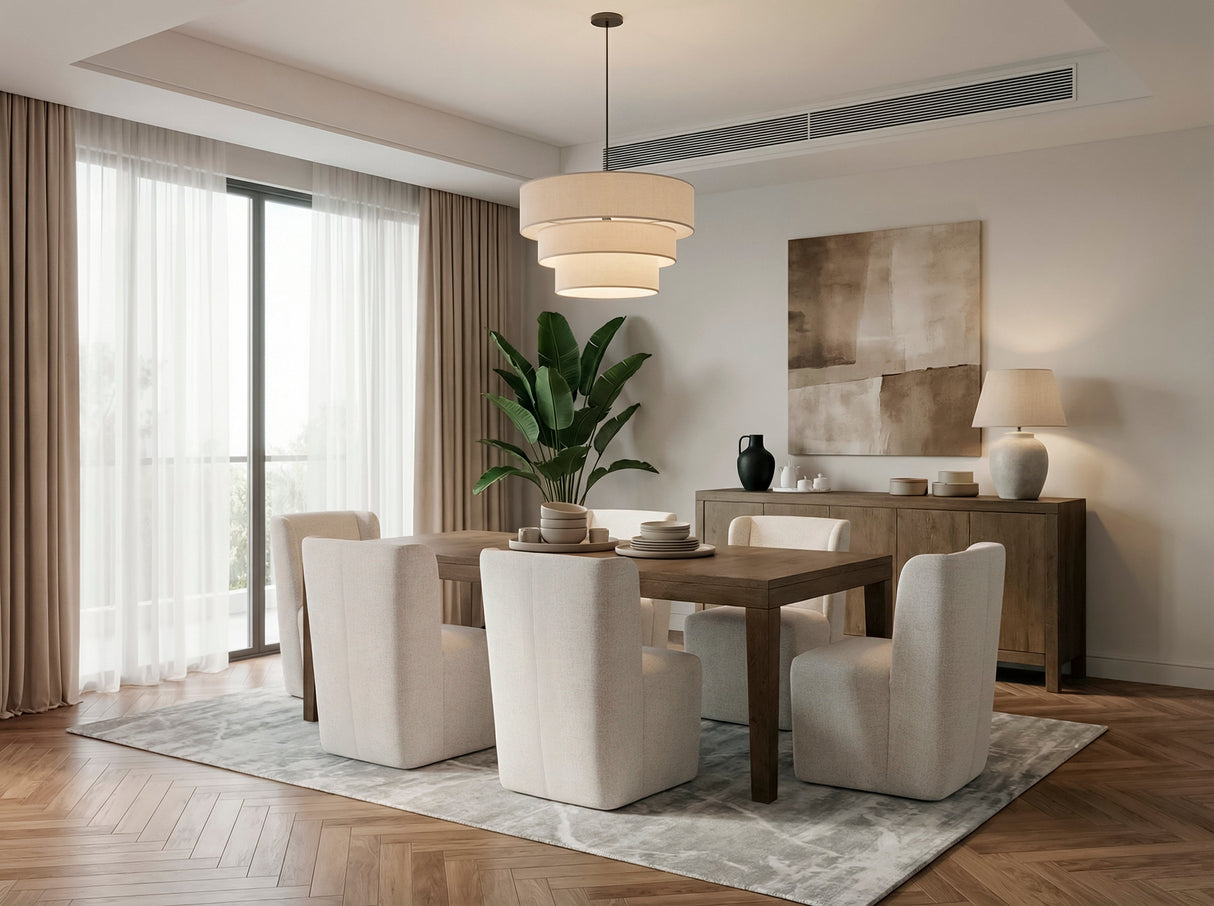 Matisse Brown Dining Table by Homelegance at Eve Furniture