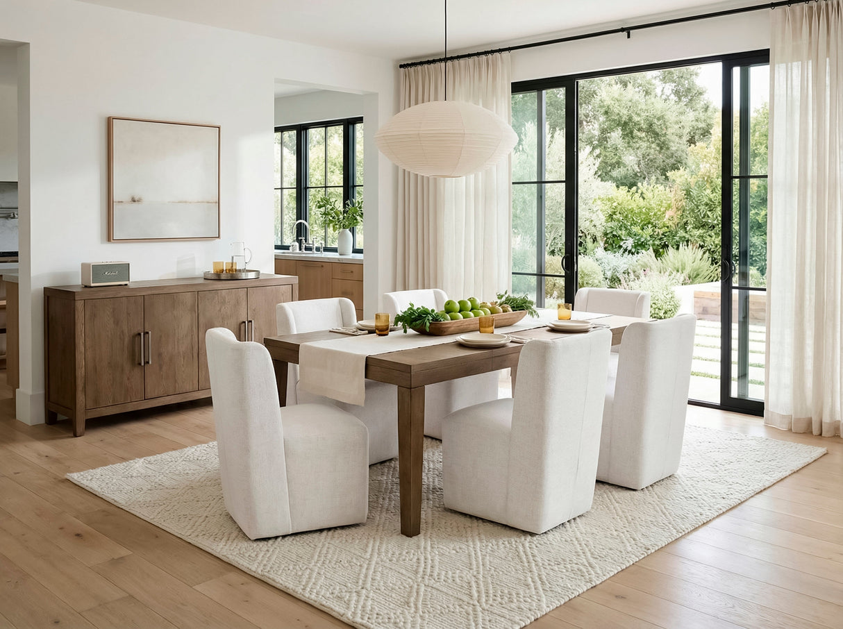 Matisse Brown Dining Table by Homelegance at Eve Furniture