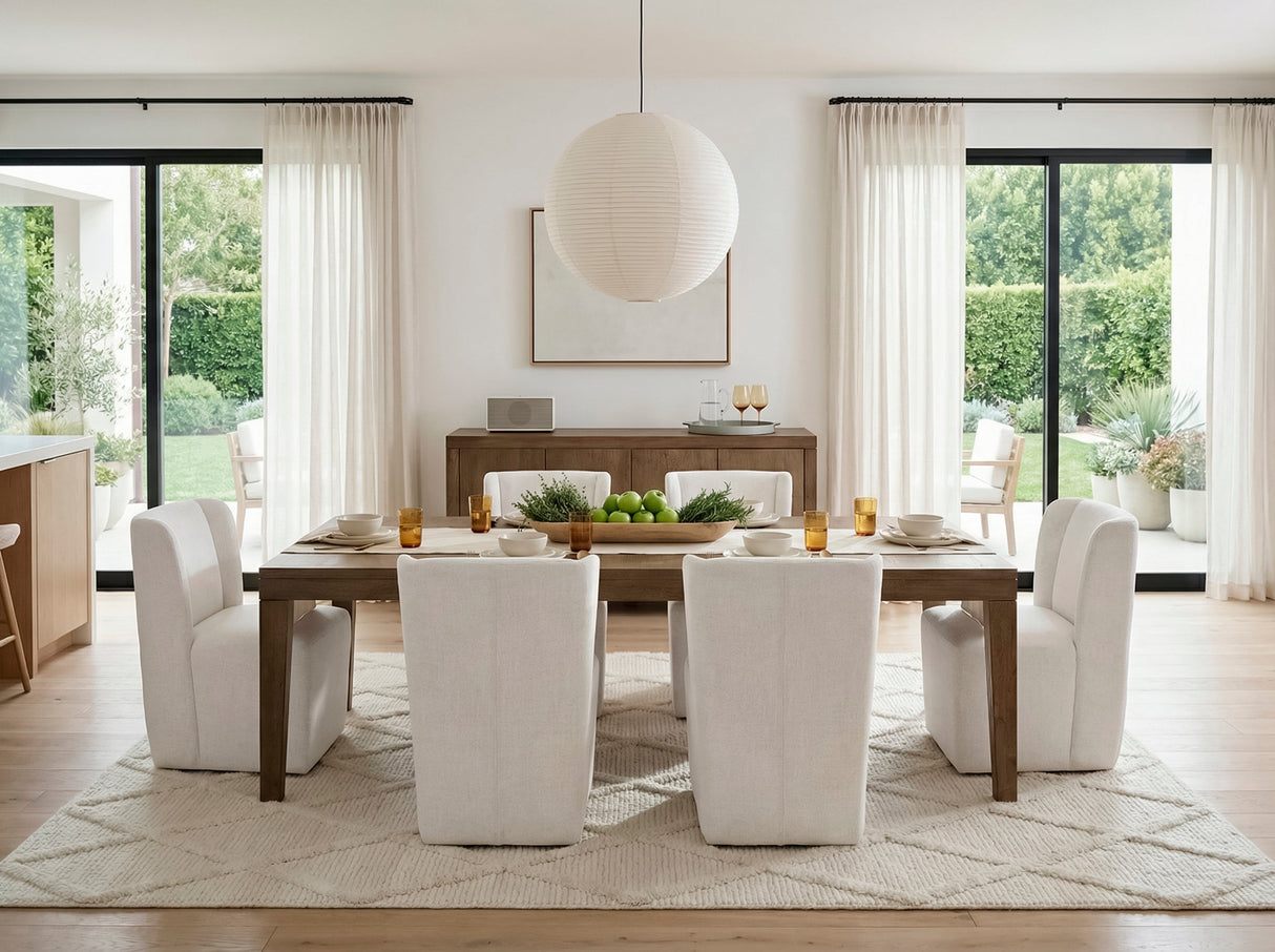 Matisse Brown Dining Table by Homelegance at Eve Furniture