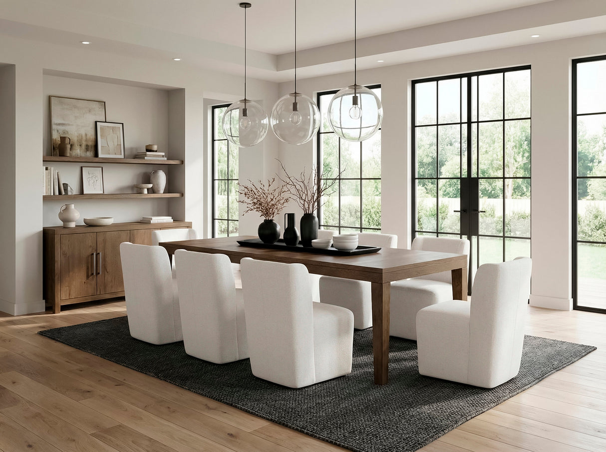 Matisse Brown Dining Table by Homelegance at Eve Furniture
