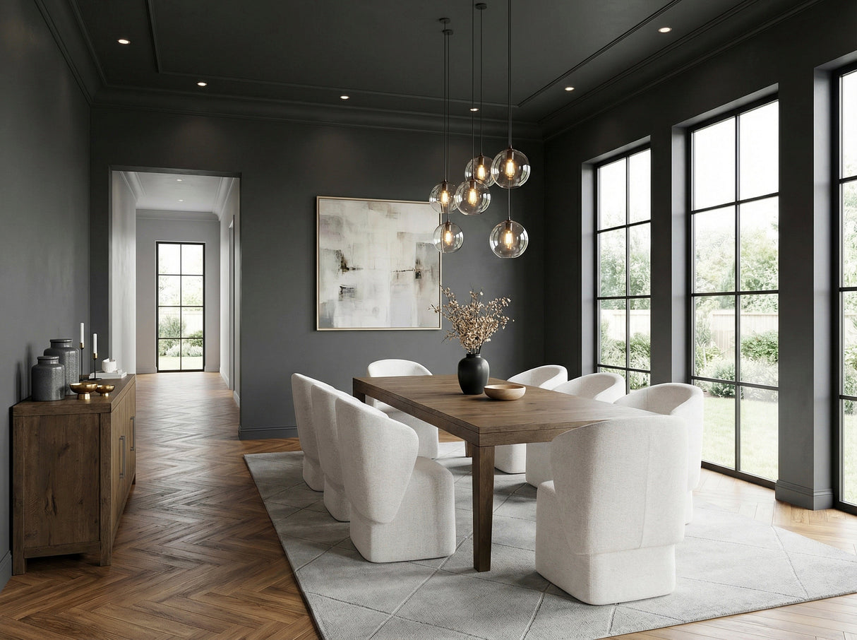 Matisse Brown Dining Table by Homelegance at Eve Furniture