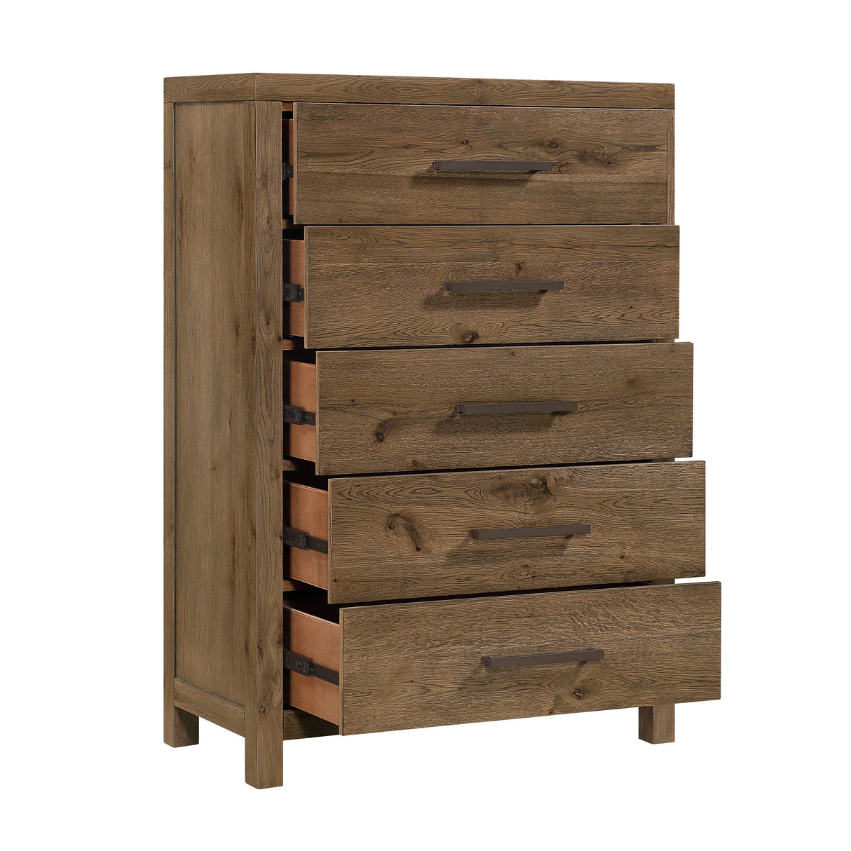 Matisse Brown Panel Upholstered Bedroom Set by Homelegance at Eve Furniture