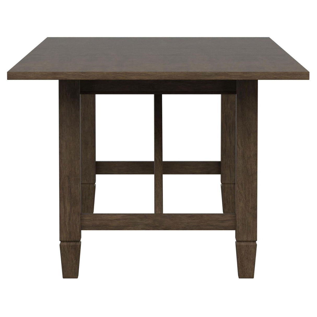 Matisse Brown Rectangular Dining Table with 18" Removable Extension Leaf by Coaster at Eve Furniture