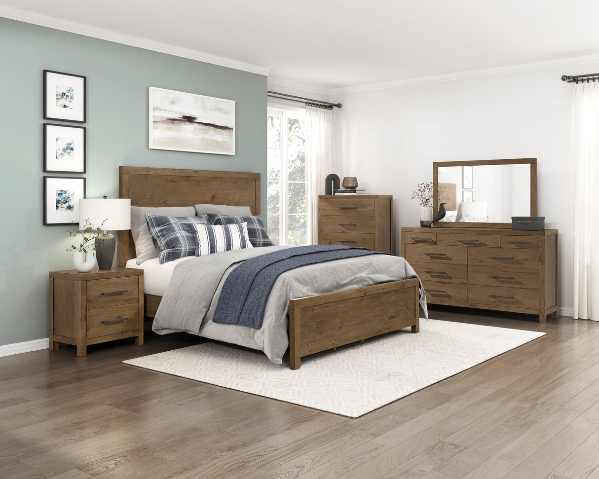 Matisse Brown Server by Homelegance at Eve Furniture