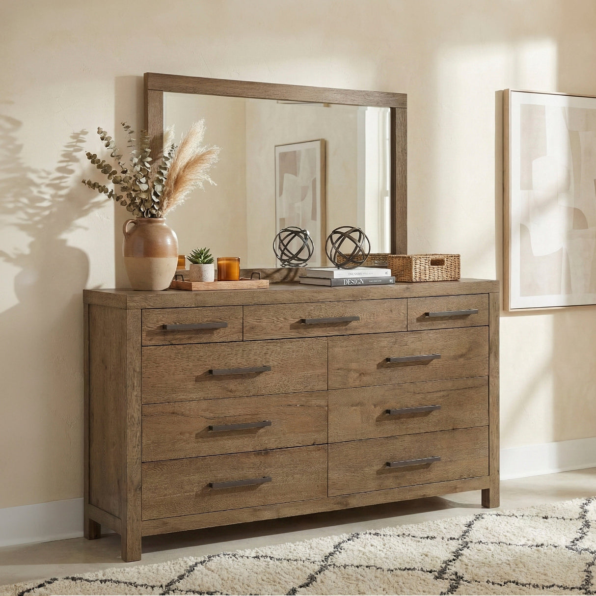 Matisse Brown Server by Homelegance at Eve Furniture
