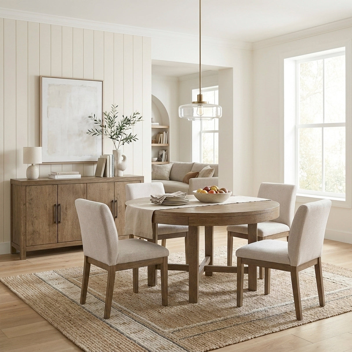 Matisse Brown Server by Homelegance at Eve Furniture