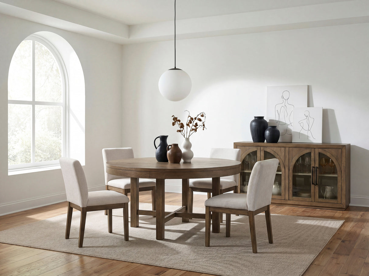 Matisse Brown Server by Homelegance at Eve Furniture