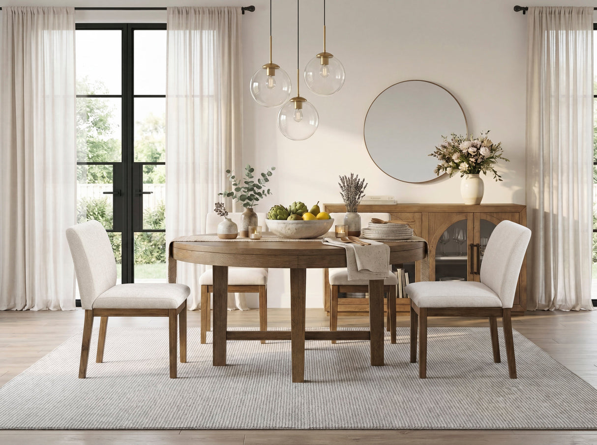 Matisse Brown Server by Homelegance at Eve Furniture