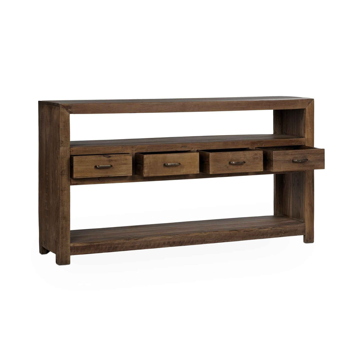 Mattai 4 Drawer Console Table - Natural by Classic Home at Eve Furniture