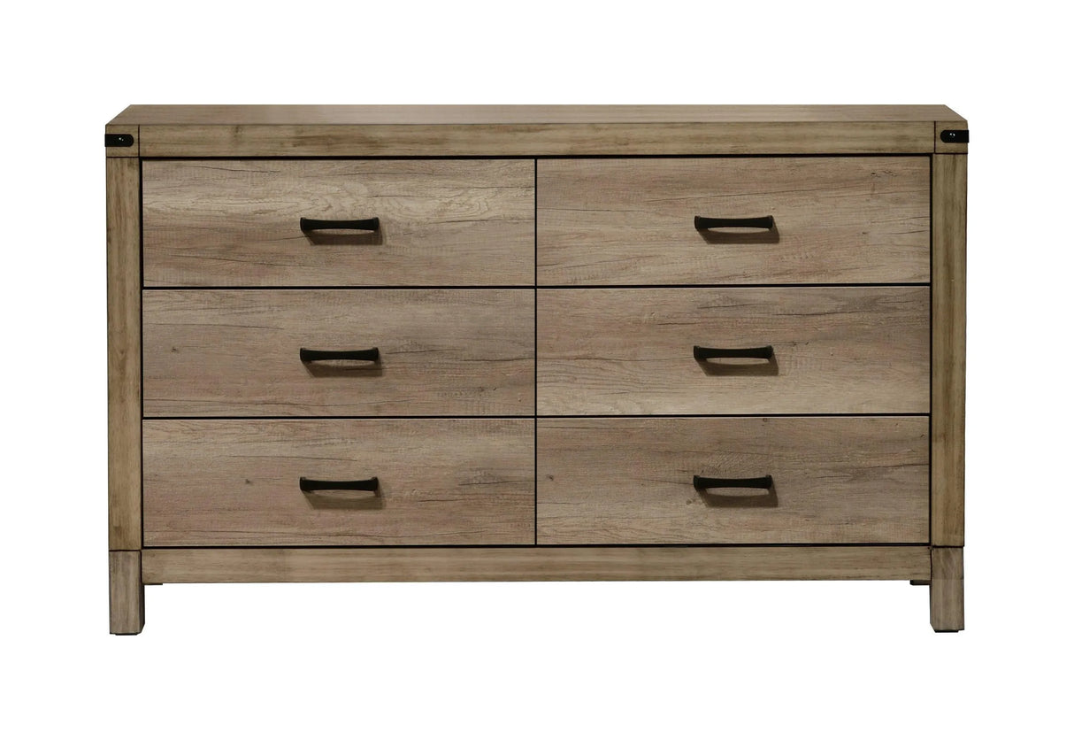 Matteo Melamine Dresser by Crown Mark at Eve Furniture