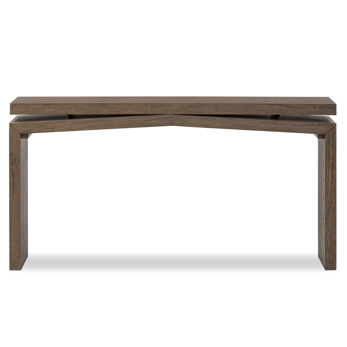 Matthes Console Table, Rustic Grey by Four Hands by Four Hands at Eve Furniture