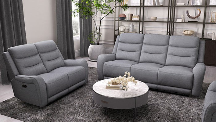 Matthias Gray Manual Sofa by Furniture of America at Eve Furniture