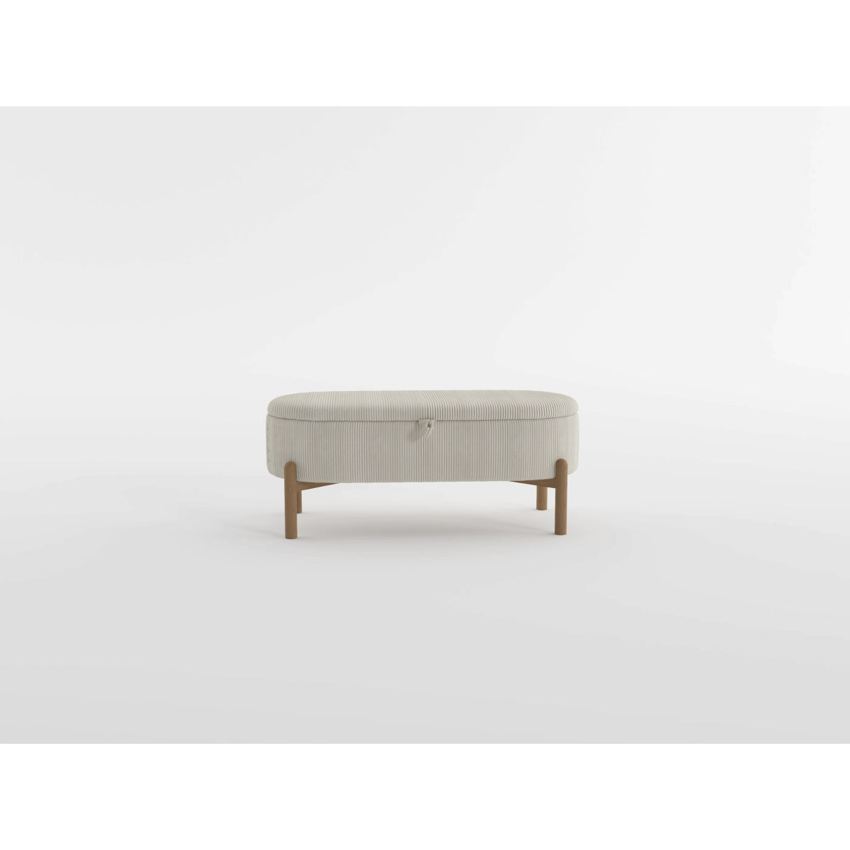 Mavis Taupe Lift-Top Storage Bench by Homelegance at Eve Furniture