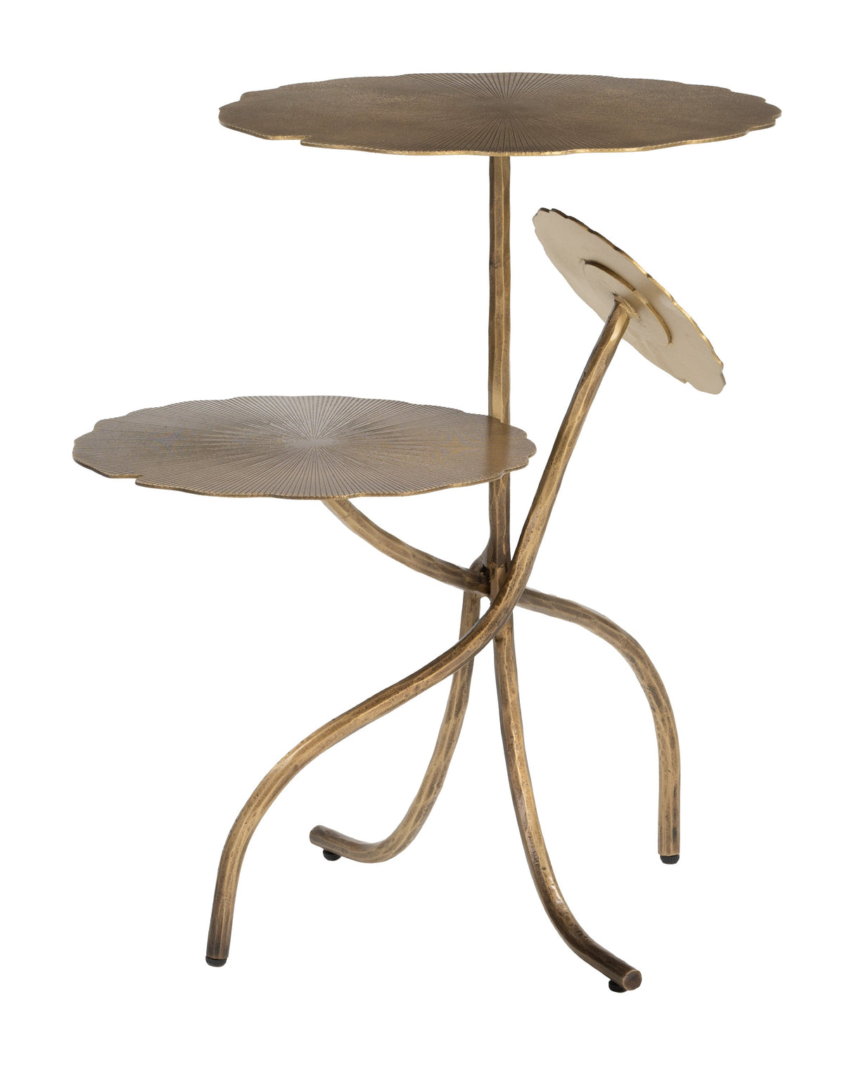 Mavro Brass Accent Table by Zuomod at Eve Furniture