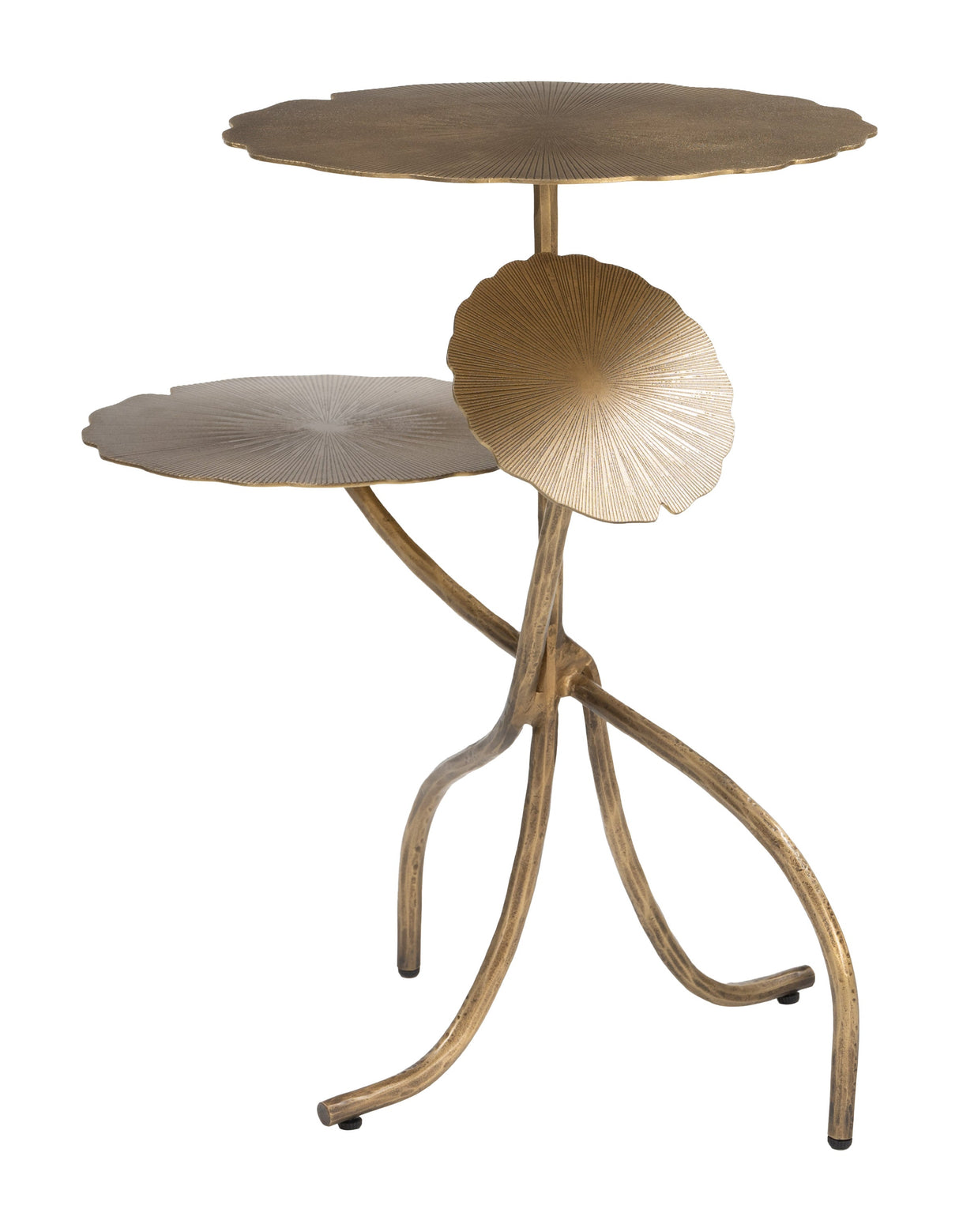 Mavro Brass Accent Table by Zuomod at Eve Furniture