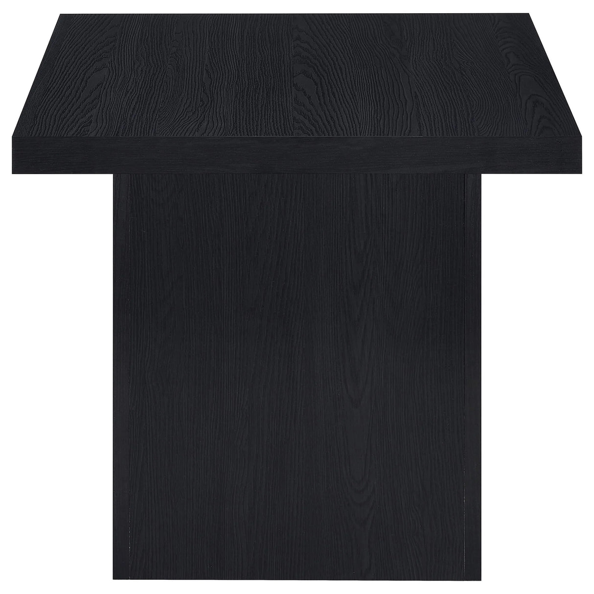 Max Black 2-Piece Rectangular Coffee and End Table Set by Coaster at Eve Furniture