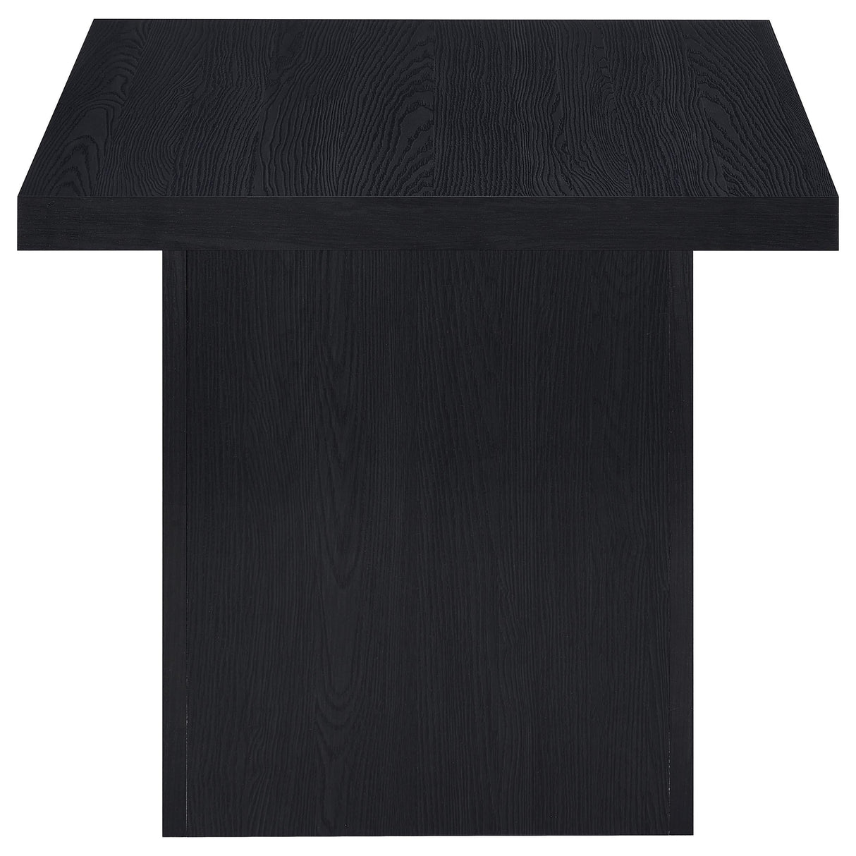 Max Black 2-Piece Rectangular Coffee and End Table Set by Coaster at Eve Furniture